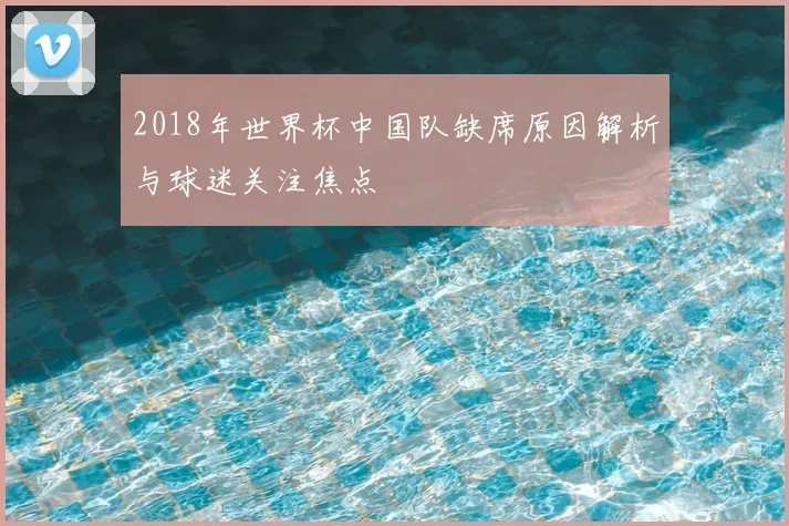 2018年世界杯中国队缺席原因解析与球迷关注焦点